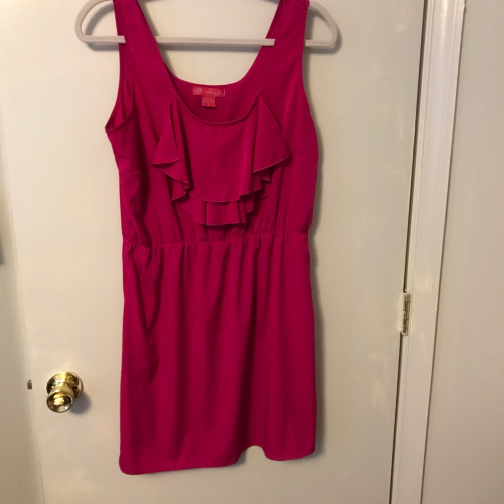 Cute casual pink dress
